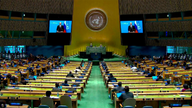 Юбилейное заседание Генассамблеи ООН проходит в формате на удаленке (Эфир от 22.09.2020)